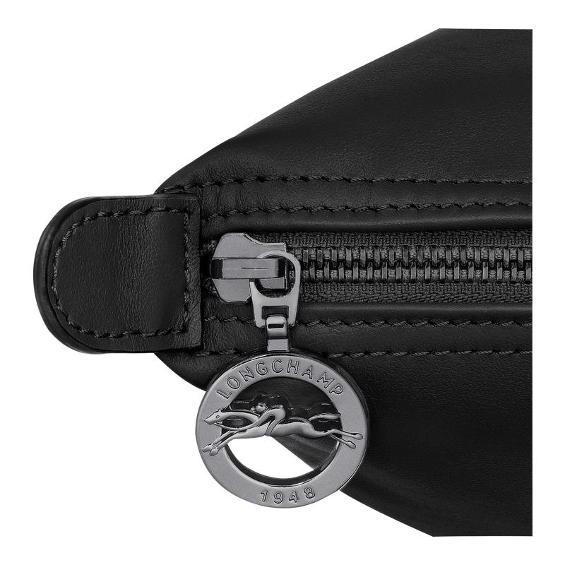 Le Pliage Xtra M Backpack , Black - Leather  - View 6 of  7