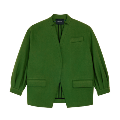 Jacke , Wollstoff - Matchas