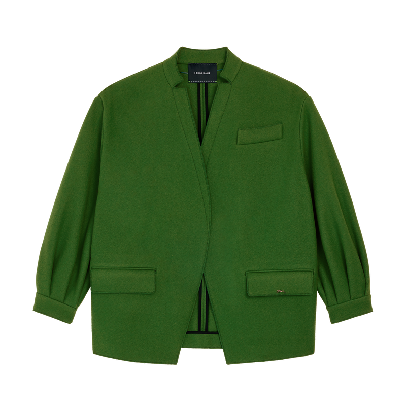 Chaqueta , Pa&ntilde;o de lana - Matcha  - Vista 1 de 1