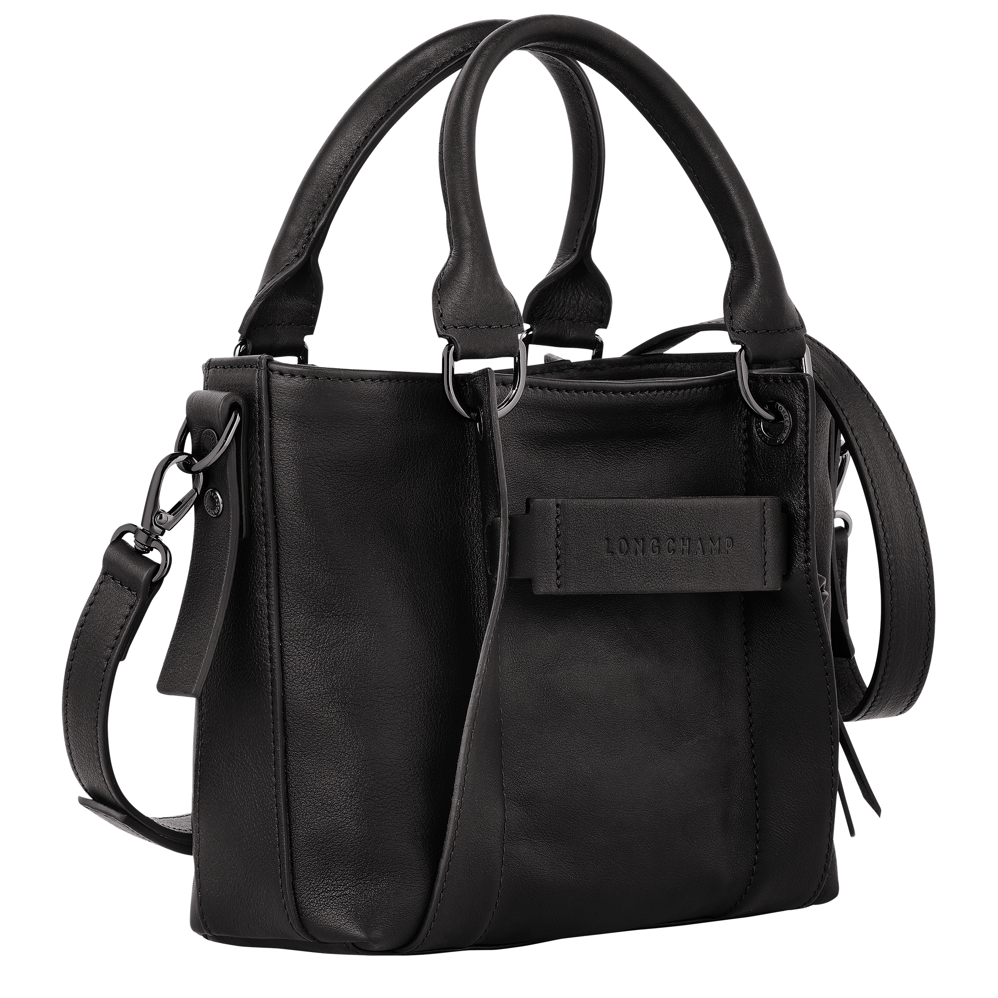 Longchamp 3D S Backpack Black - Leather (10200HCV001)