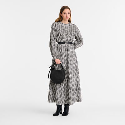 Handtasche S Le Foulonn&eacute; , Leder - Schwarz