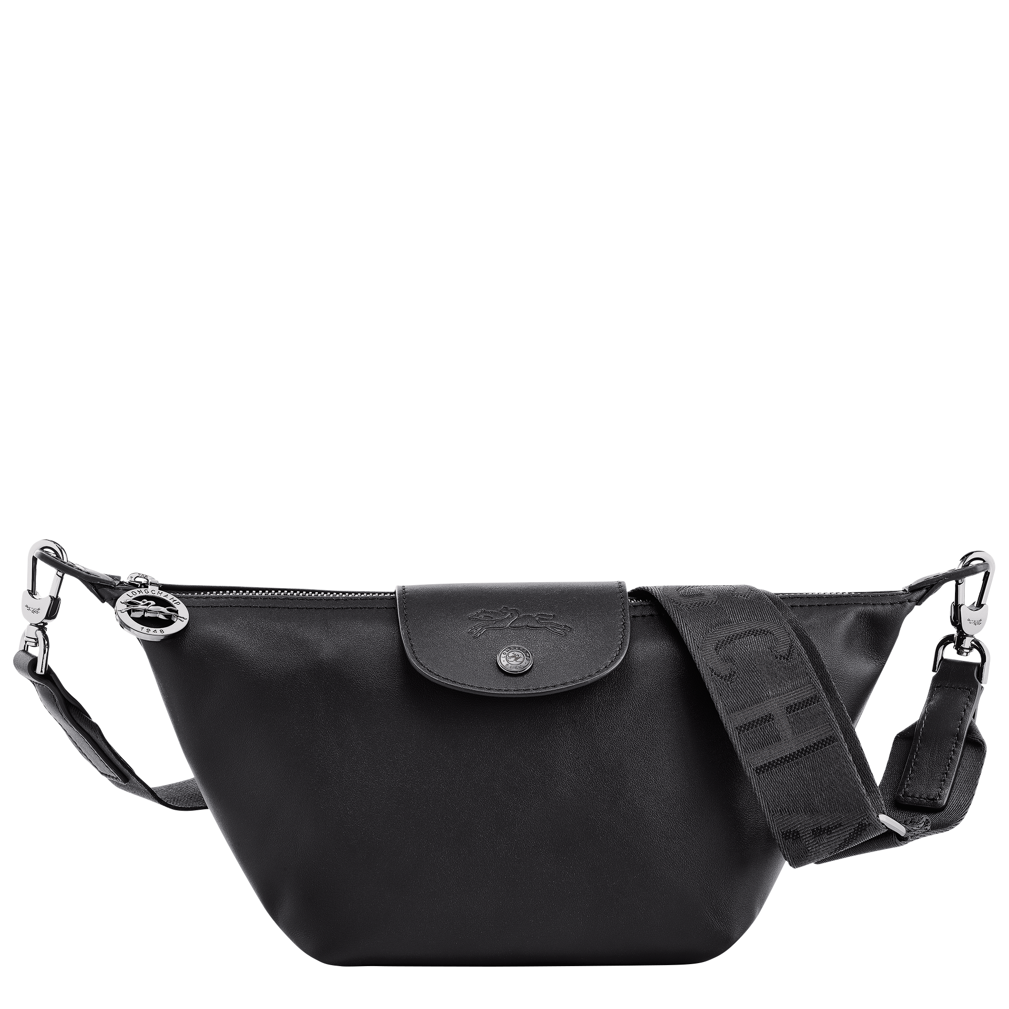 Le Pliage Xtra XS Crossbody bag Black - Leather | Longchamp US