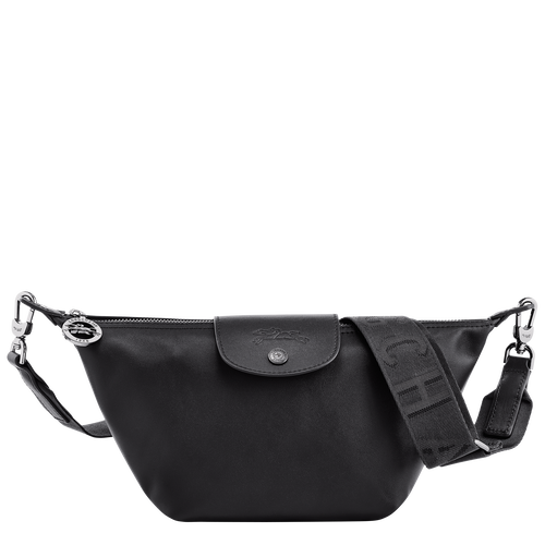 Sac bandoulière XS Le Pliage Xtra , Cuir - Noir - Vue 1 de 6