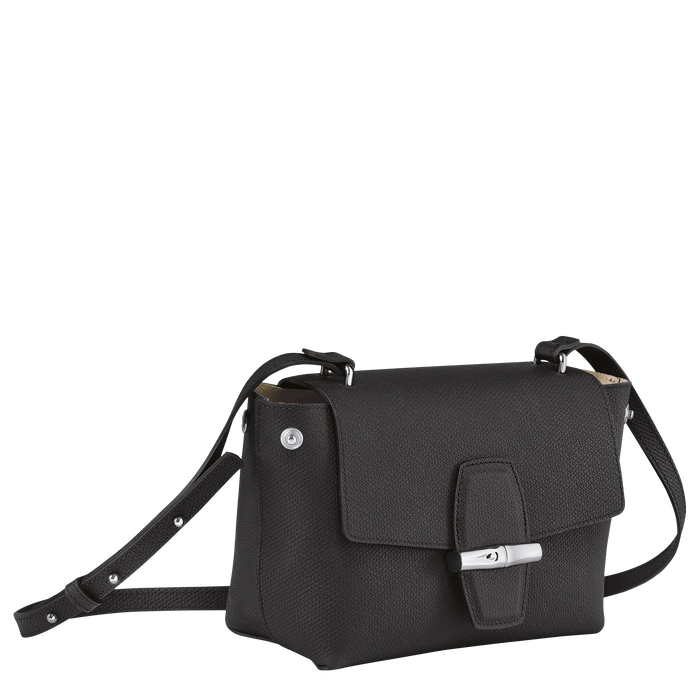 Crossbody bag S Roseau Black (10094HPN001) | Longchamp US Crossbody bag S Roseau Black (10094HPN001) | Longchamp US