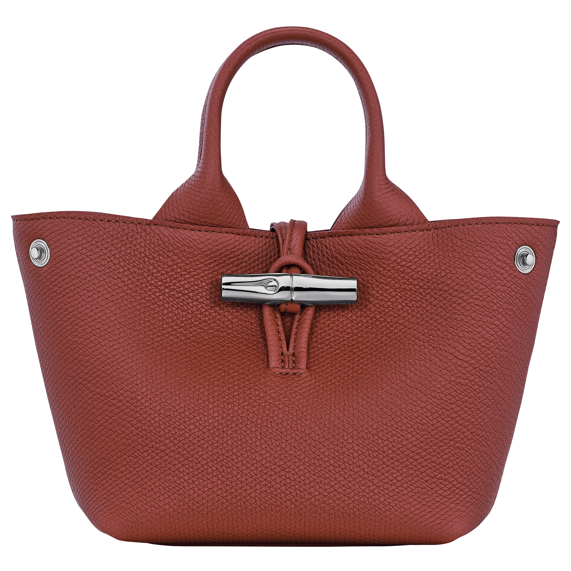 Handbag XS, Chestnut - View 5 of
7 - zoom in Le Roseau Handbag XS, Chestnut