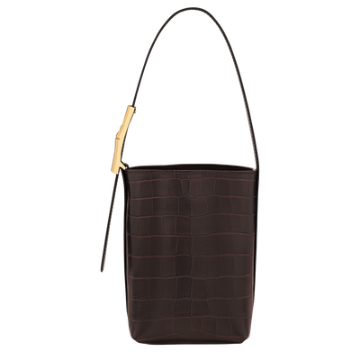 Sac seau XS Le Smart , Cuir - Moka