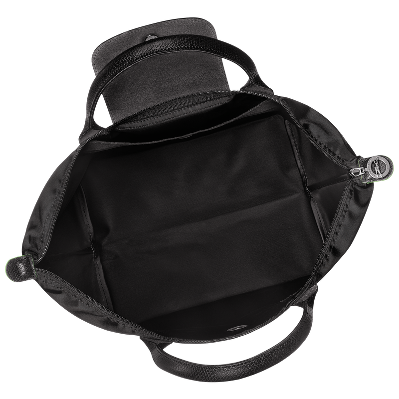 Handtasche M Le Pliage Green , Recyceltes Canvas - Schwarz  - Ansicht 5 von 7