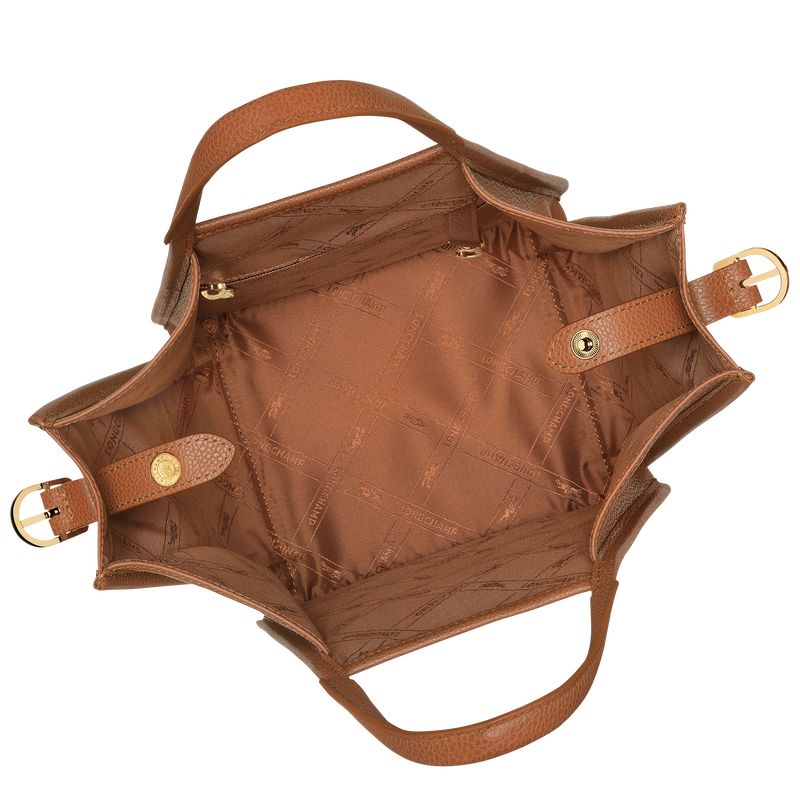 Le Foulonné S Handbag , Caramel - Leather  - View 6 of  7