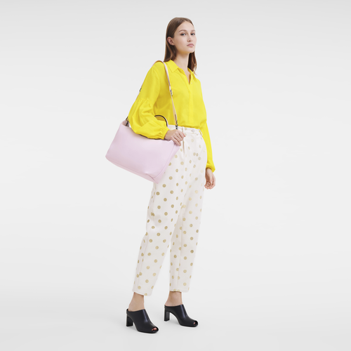 Le Pliage Xtra Tas met handgreep aan de bovenkant M, Petal Pink