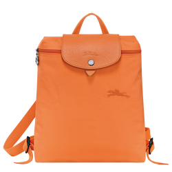 Le Pliage Green M Backpack , Orange - Recycled canvas