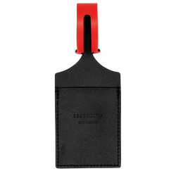 LGP Travel Luggage tag , Black - Leather