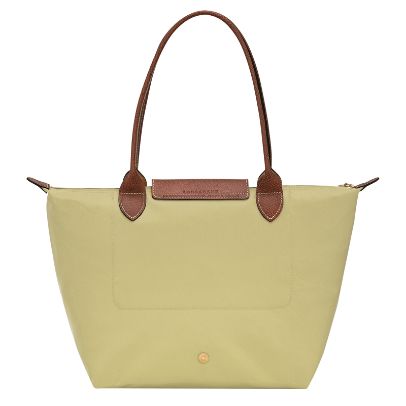 Le Pliage Original M Tote bag , Pistachio - Recycled canvas  - View 3 of  6