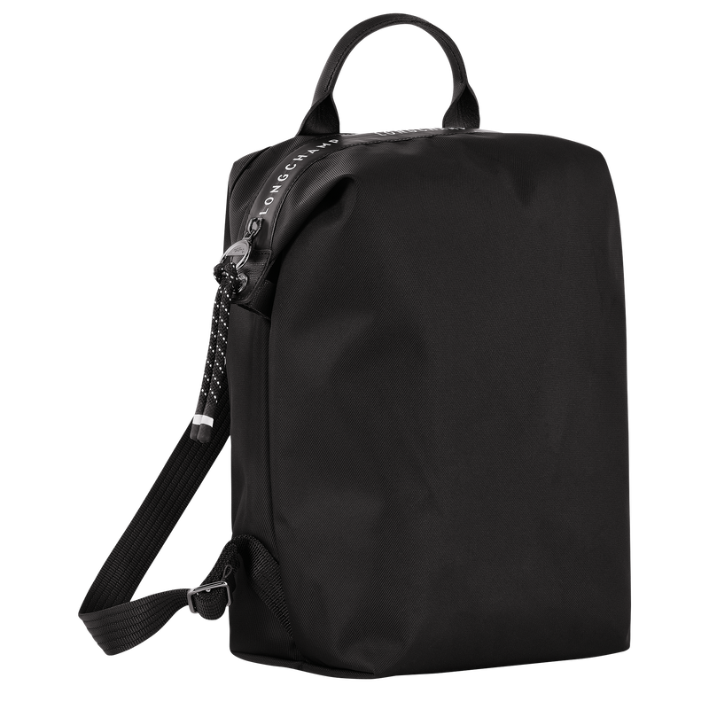 Sac &agrave; dos L Le Pliage Energy , Toile recycl&eacute;e - Noir  - Vue 3 de 5