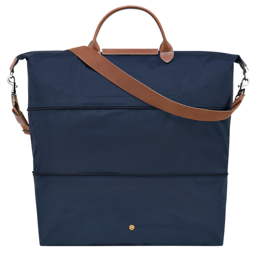 Erweiterbare Reisetasche Le Pliage Original , Recyceltes Canvas - Marine - Ansicht 4 von 8