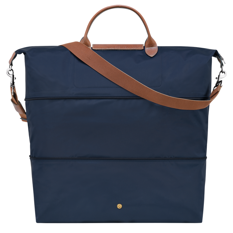 Le Pliage Original Travel bag expandable , Navy - Recycled canvas  - View 4 of  8