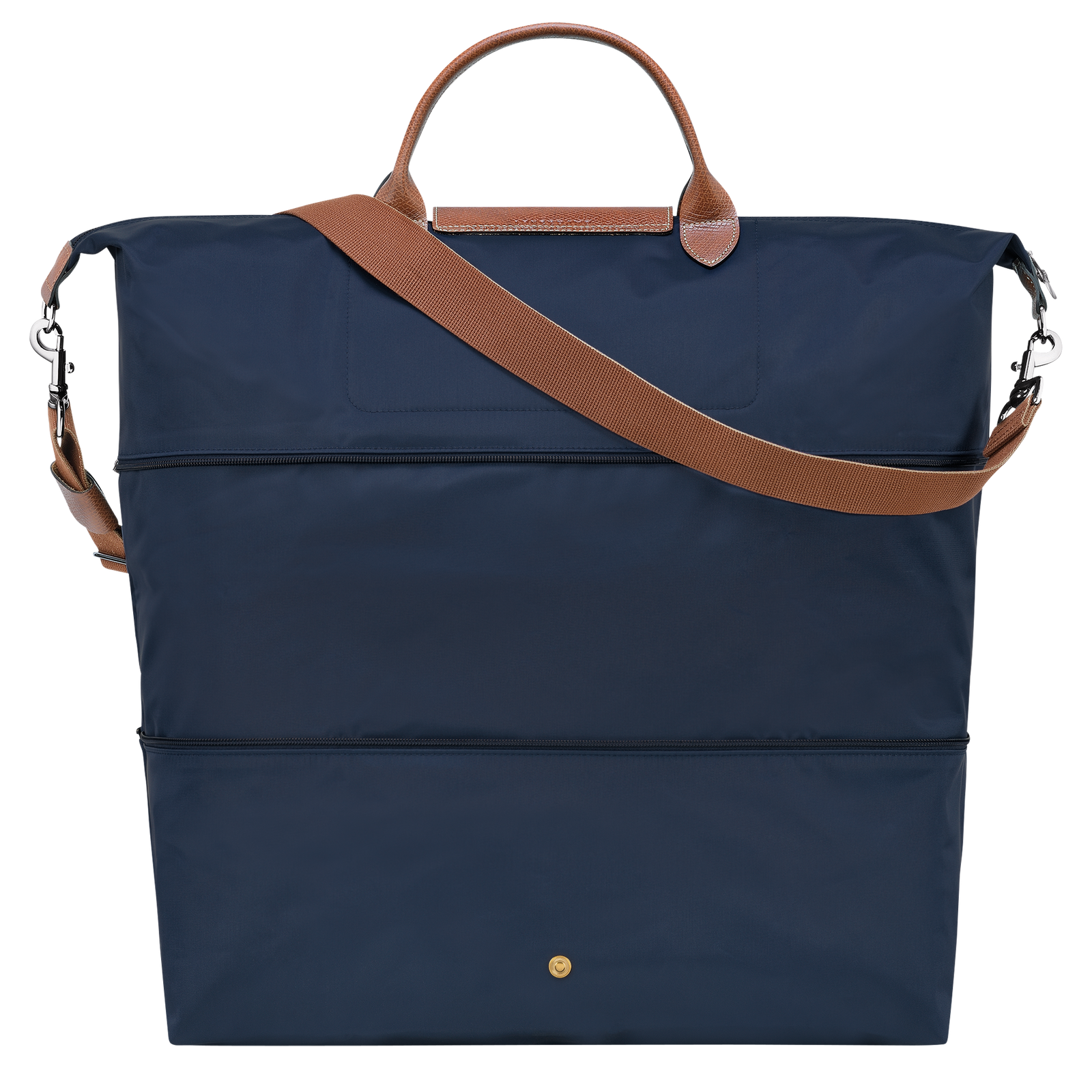 Navy blue top travel bag