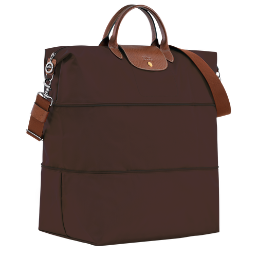 Le Pliage Original Travel bag expandable , Ebony - Recycled canvas - View 3 of 7