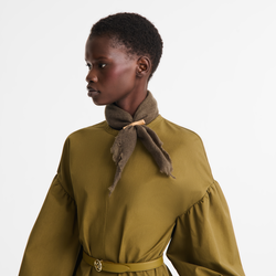 L'Hiver en douceur Stole , Olive - OTHER