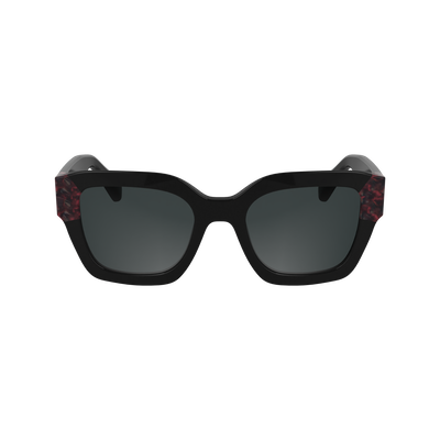 null Occhiali da sole,  Nero/Tartaruga Rosso