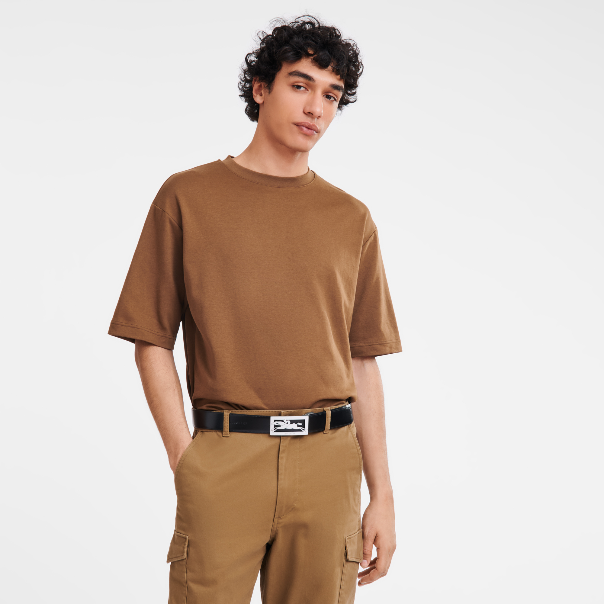 Delta Box Cintura da uomo,  Nero/Moka