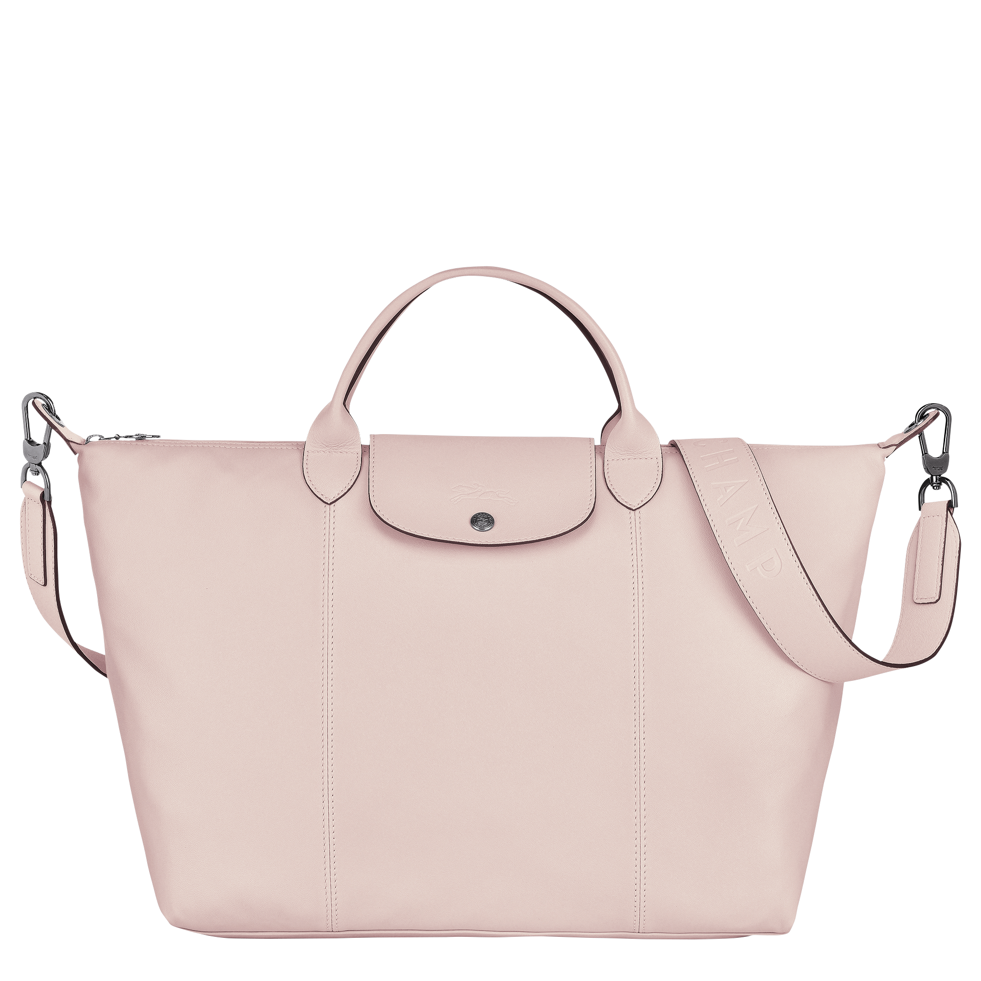 pink long champ bag