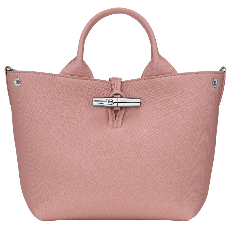 Le Roseau S Handbag , Pink Tea - Leather  - View 3 of  4