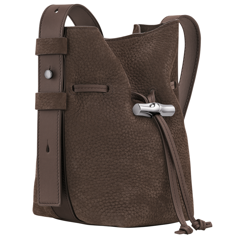 Le Roseau Bolso saco S , Cuero - Moka  - Vista 2 de 5