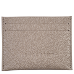 Le Foulonné Card holder , Turtledove - Leather