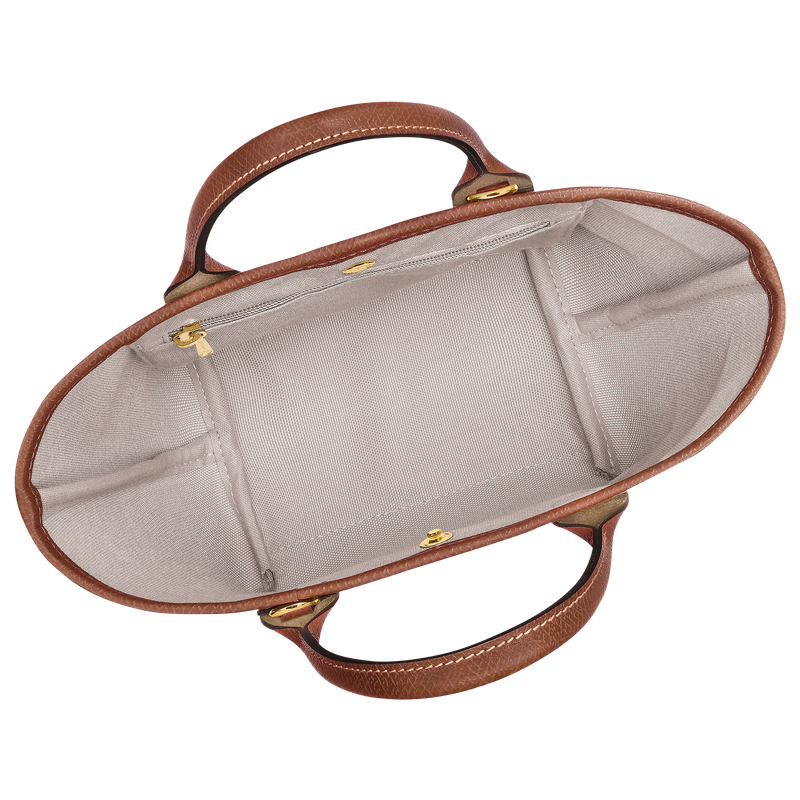 Le Pliage Collection XS Basket bag , Brown - Canvas  - View 5 of  6