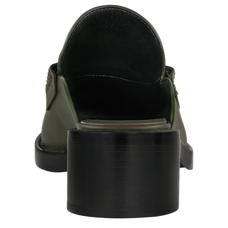 Epure Timeless Mules , Khaki - Leather  - View 3 of 5