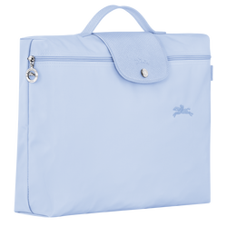 Le Pliage Green Briefcase S, Sky Blue