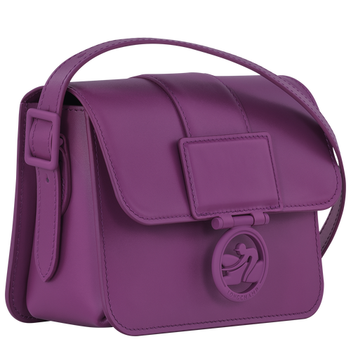 Box-Trot 斜揹袋 S , 紫色 - 皮革 - 查看 3 5