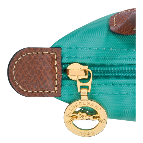 Le Pliage Original Pouch with handle, Turquoise