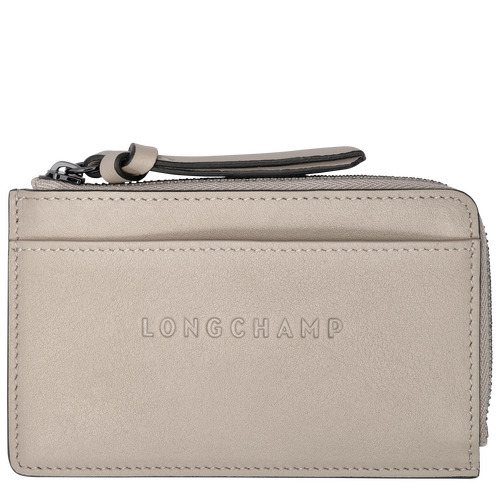 Longchamp 3D Card holder , Clay - Leather - View 1 of 3