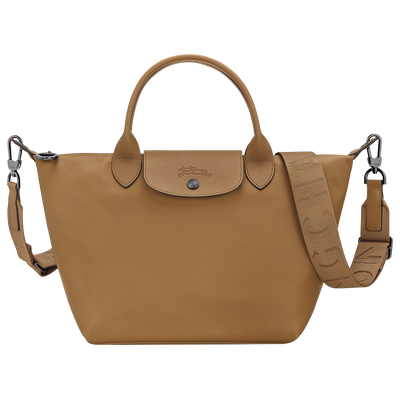 Le Pliage Xtra 手提包 S , 煙草色 - 皮革