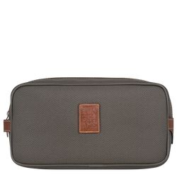 Boxford Toiletry case , Brown - Canvas