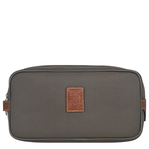 Boxford Toiletry case , Brown - Recycled canvas - View 1 of  4