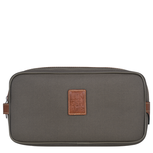 Boxford Toiletry case , Brown - Recycled canvas - View 1 of 4