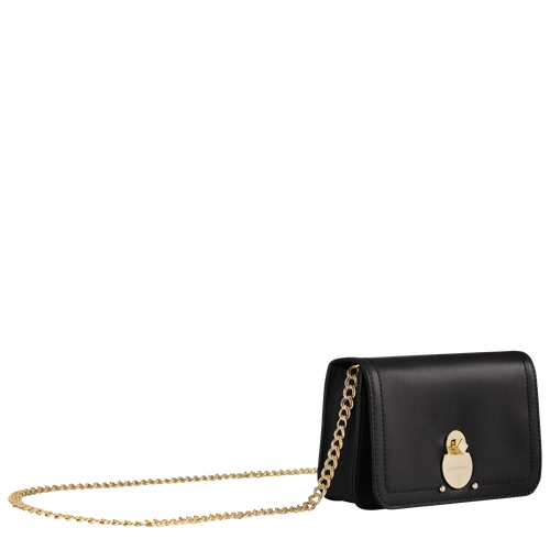 Wallet on chain Cavalcade Black (L4559HNA001) | Longchamp US Wallet on chain Cavalcade Black (L4559HNA001) | Longchamp US