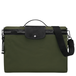Le Pliage Energy Briefcase , Khaki - Canvas