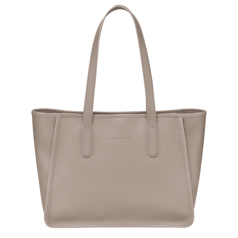 Le Foulonn L Tote bag Turtledove Leather Longchamp US