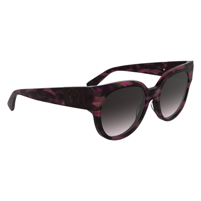 Sunglasses , Havana Brown/Violet/Pink - Organic acetate