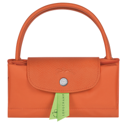 Le Pliage Green 手提包 S, 橘紅色