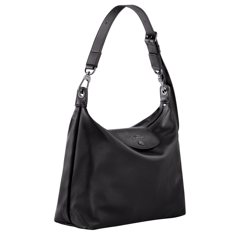 Sac port&eacute; &eacute;paule M Le Pliage Xtra , Cuir - Noir  - Vue 3 de 6