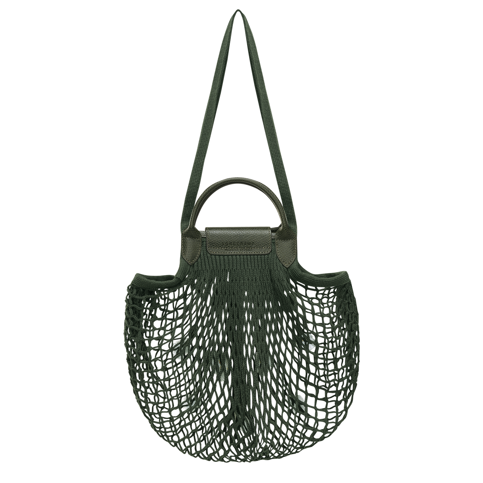 Le Pliage Filet L Mesh bag Khaki Canvas (10121HDY292) Longchamp CA