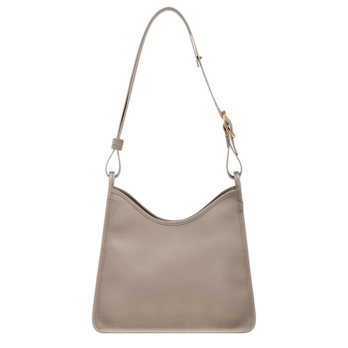 Le Foulonné M Hobo bag , Turtledove - Leather - View 4 of  5