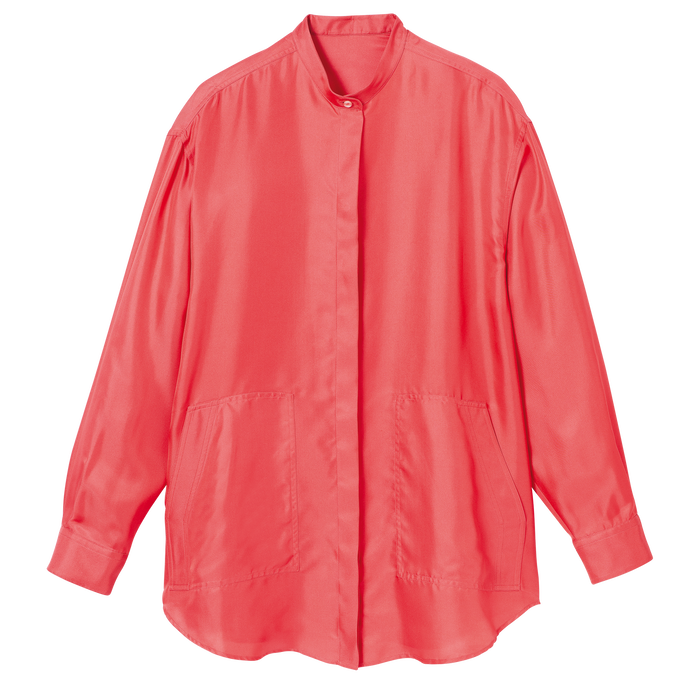 Spring/Summer Collection 2022 Blouse, Coral
