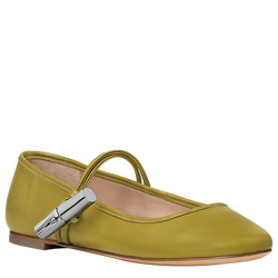 Le Roseau Ballerinas , Ginger - Leather