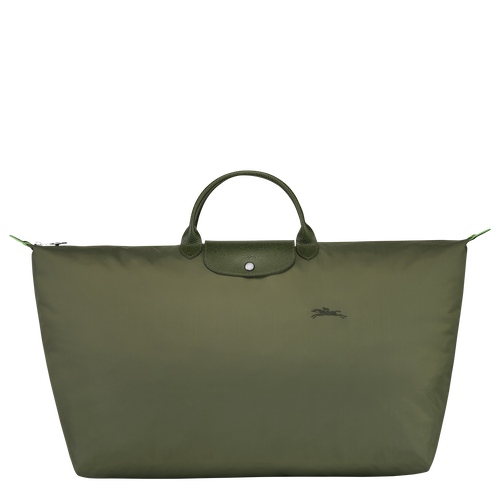 Le Pliage Green Bolsa de viaje M , Lona reciclada - Bosque - Vista 1 de 6
