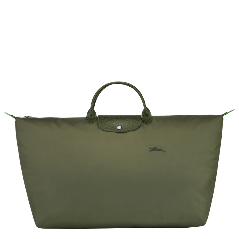 Reisetasche M Le Pliage Green , Recyceltes Canvas - Fichte  - Ansicht 1 von 6
